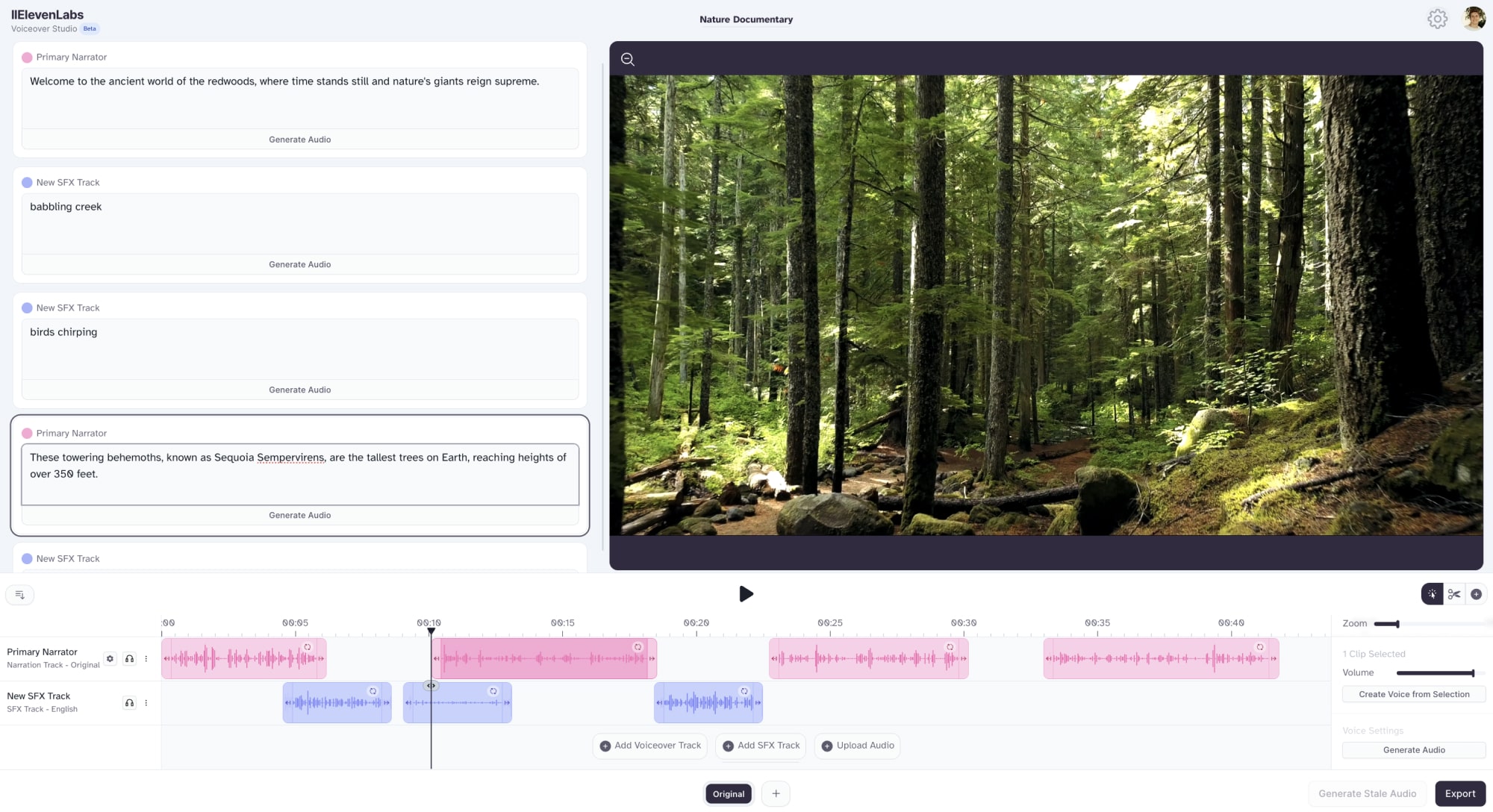 ElevenLabs Screenshot