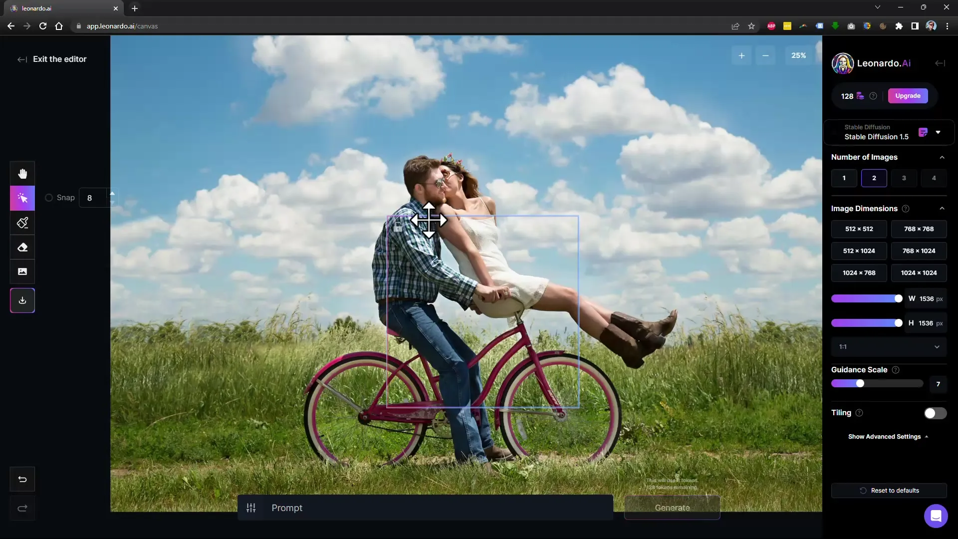 Leonardo AI Screenshot