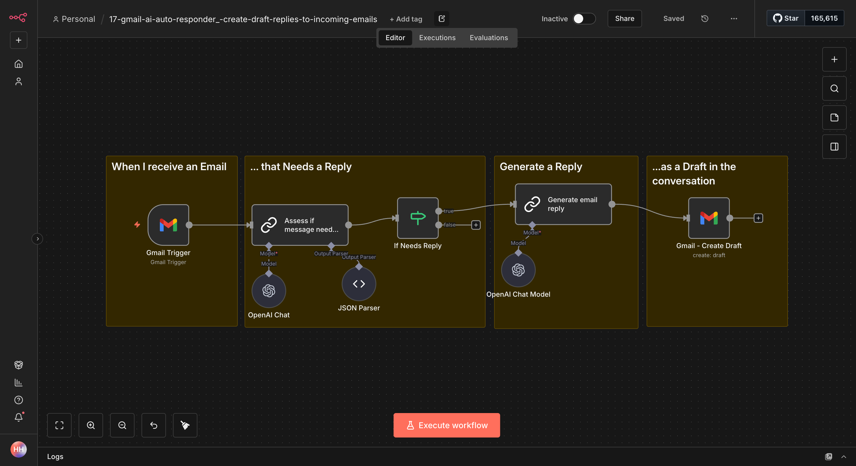 Gmail AI Auto-Responder - Intelligente Antwortentwürfe