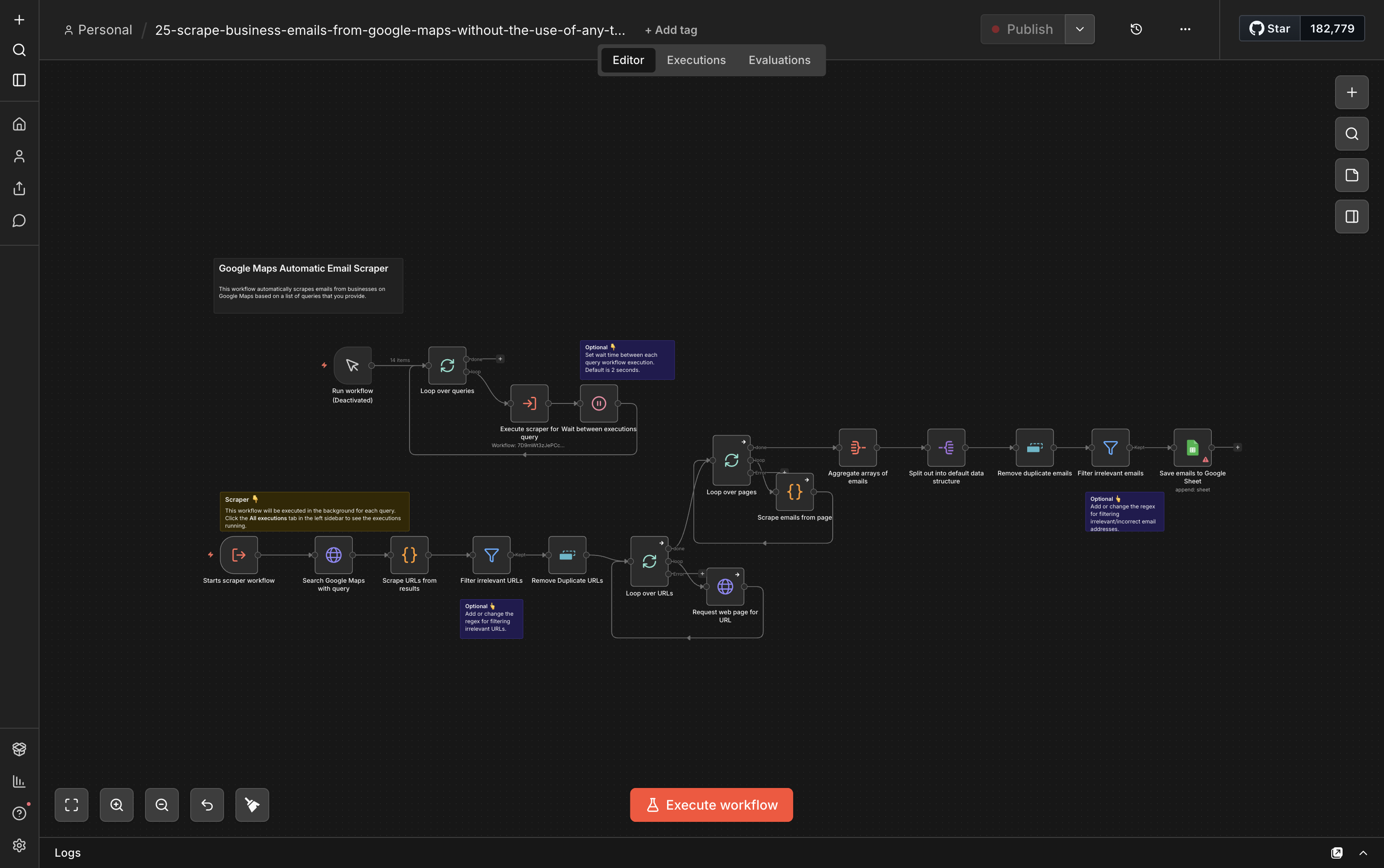 Google Maps Business Email Scraper