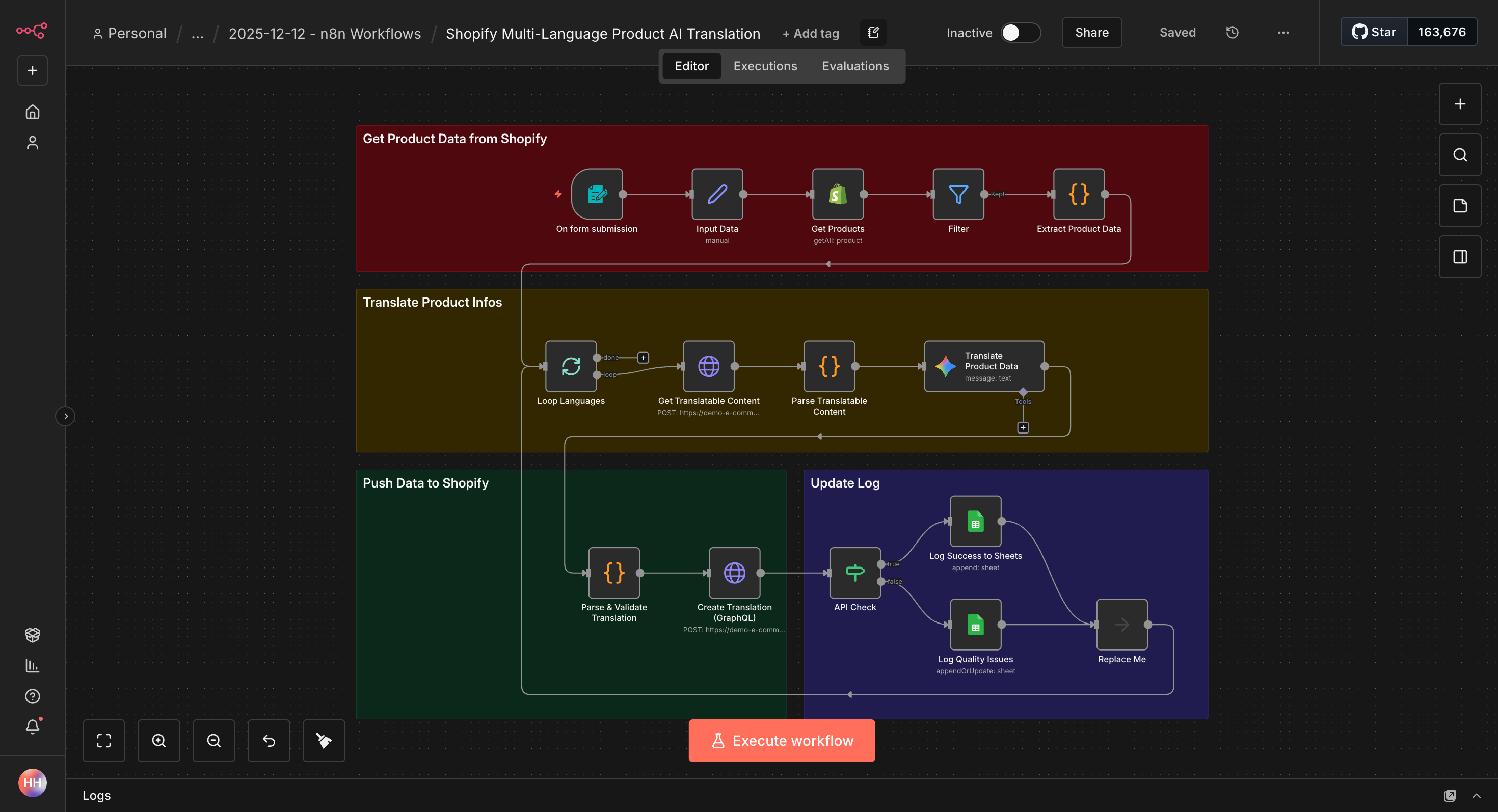 Shopify Multi-Language Product AI Translation